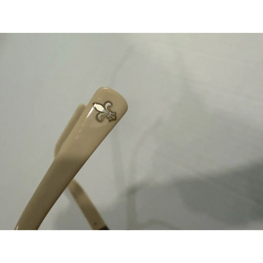 Seraphin Eyeglasses Hiawatha/8657 Brown Marble/Ivory 53-15 &‎ Shell Case Safilo